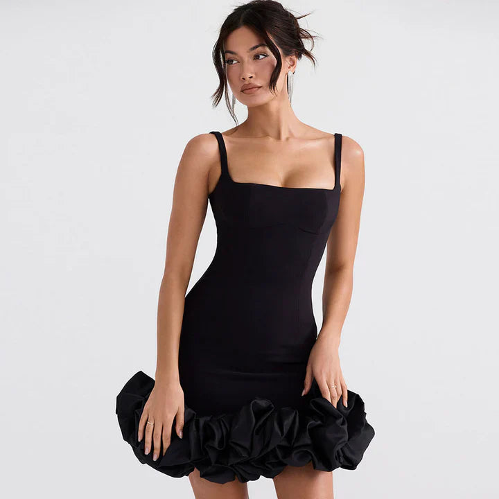 Belle Ame Short Black Dress
