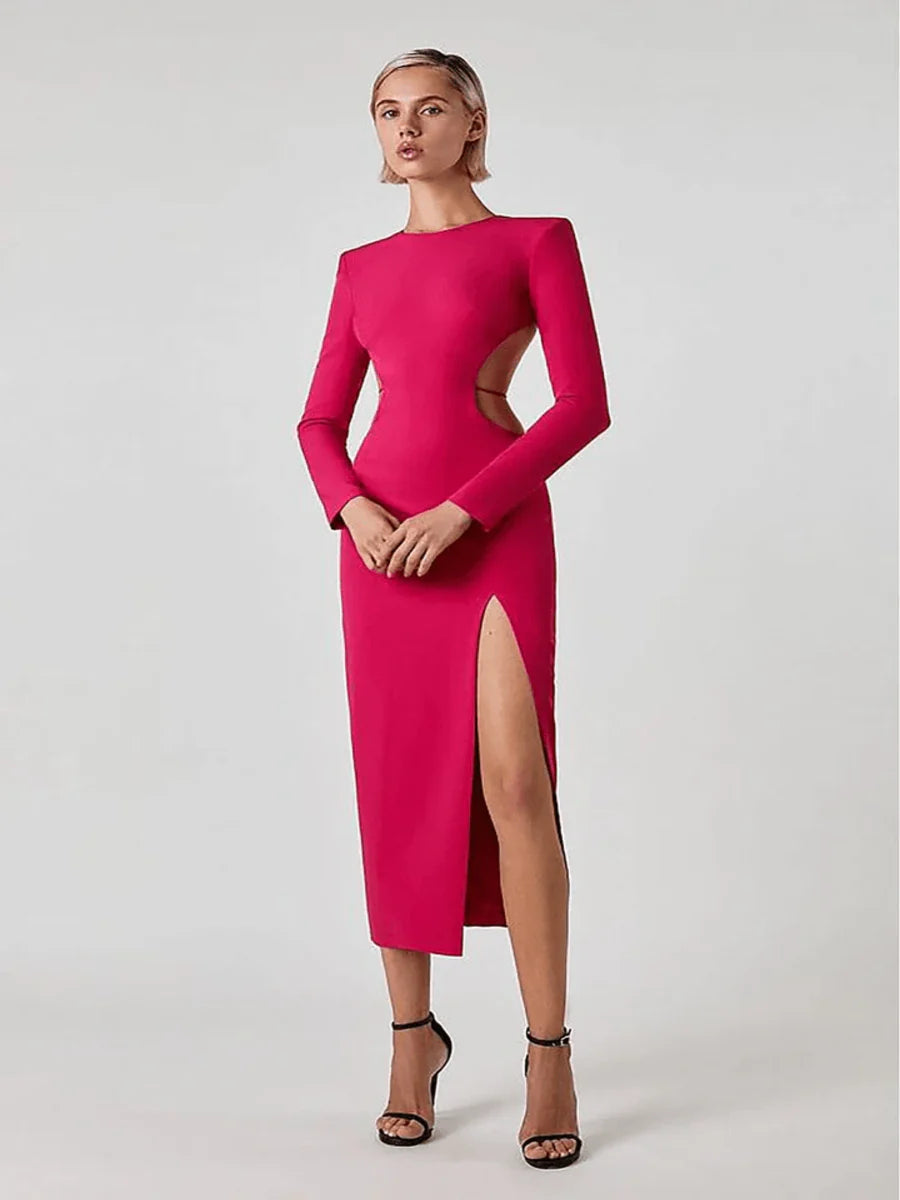 Belle Ame Azale Blossom Midi Dress