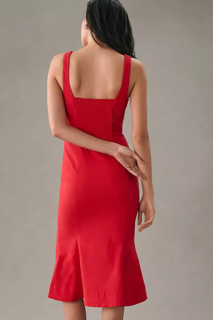 Belle Ame Siren Luxe Midi Dress