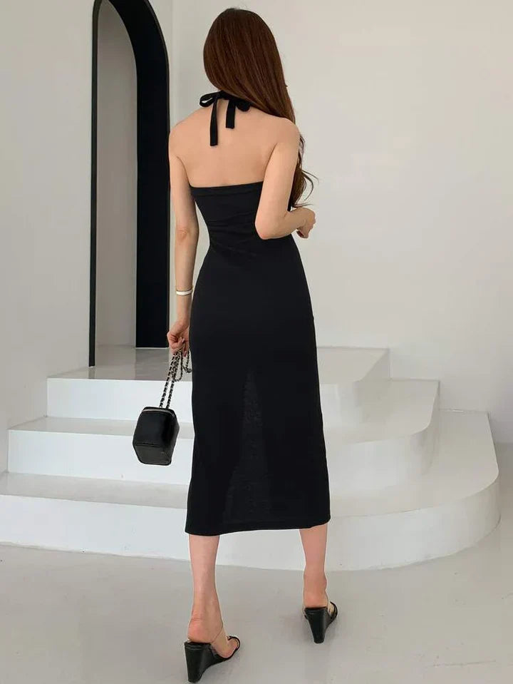 Belle Ame Skyla Slit Dress