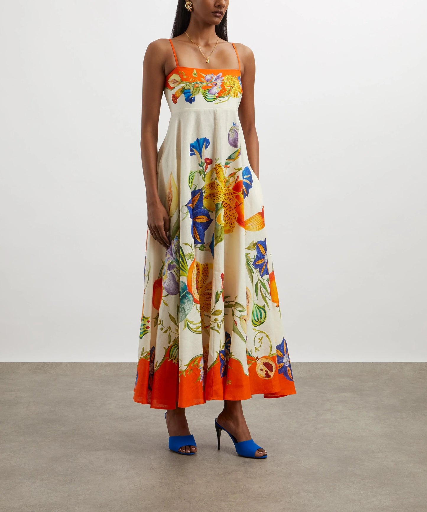 Belle ame Kiara Printed One Piece Dress