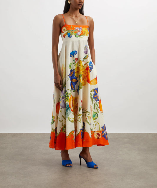 Belle ame Kiara Printed One Piece Dress