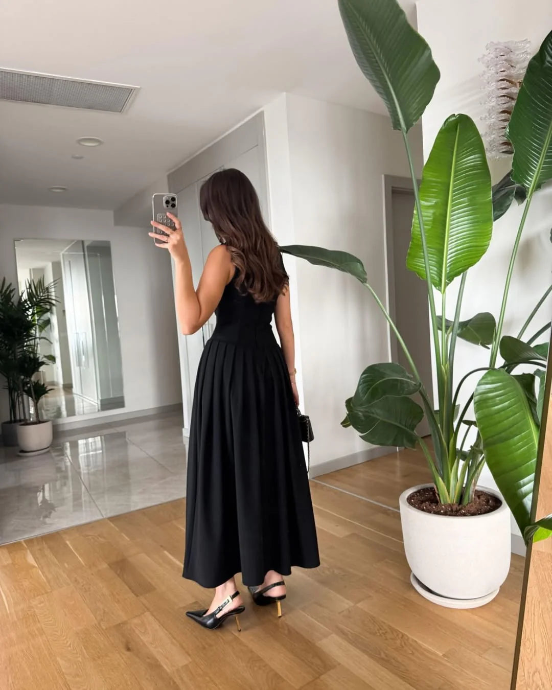 Belle Ame black dress