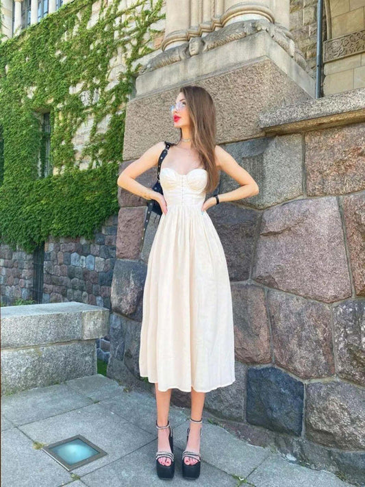 Belle Ame Modern Flare Corset Dress