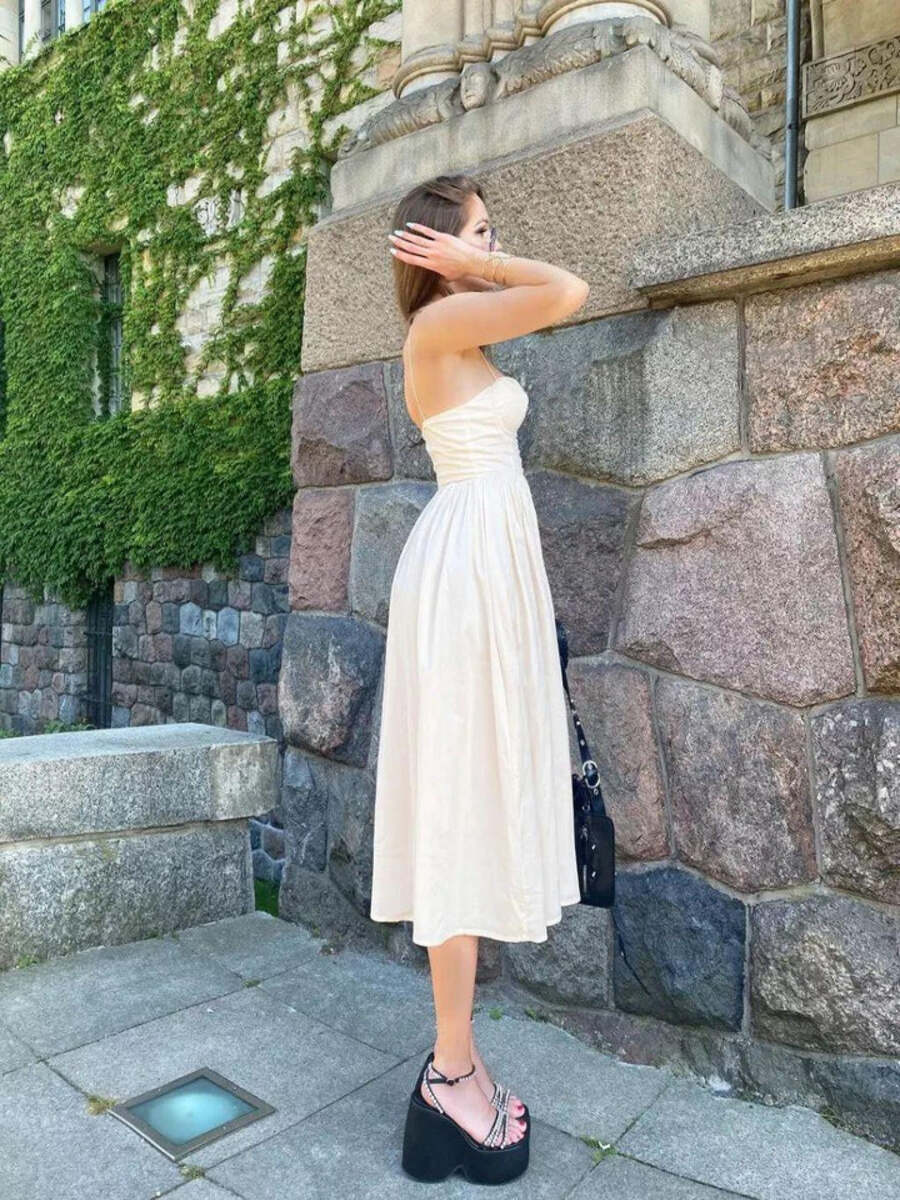 Belle Ame Modern Flare Corset Dress