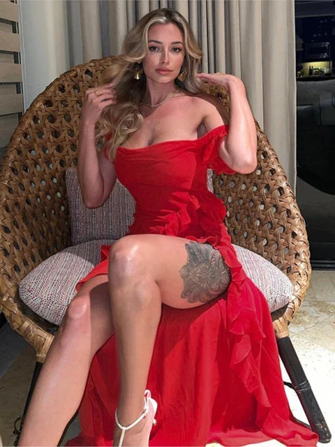 Belle Ame Red Dress