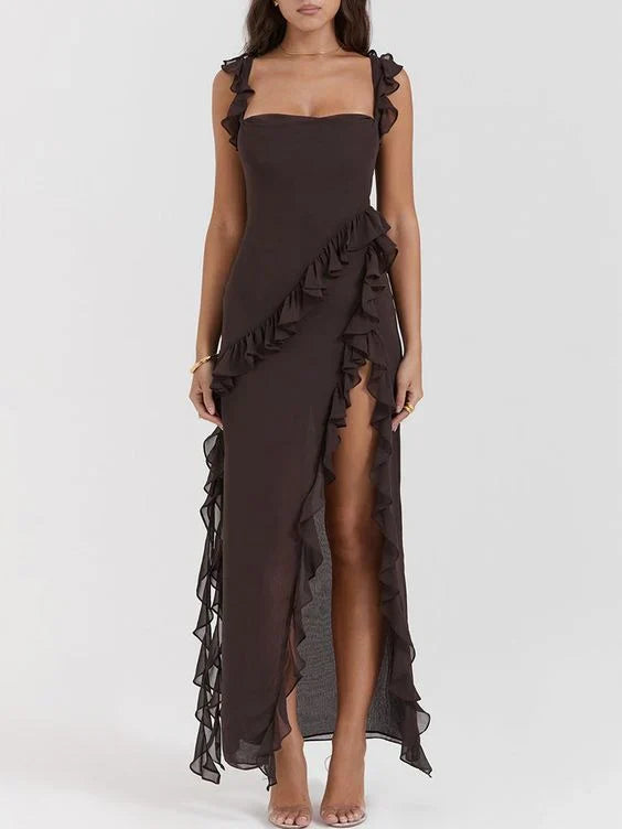 Belle Ame Brown Dress