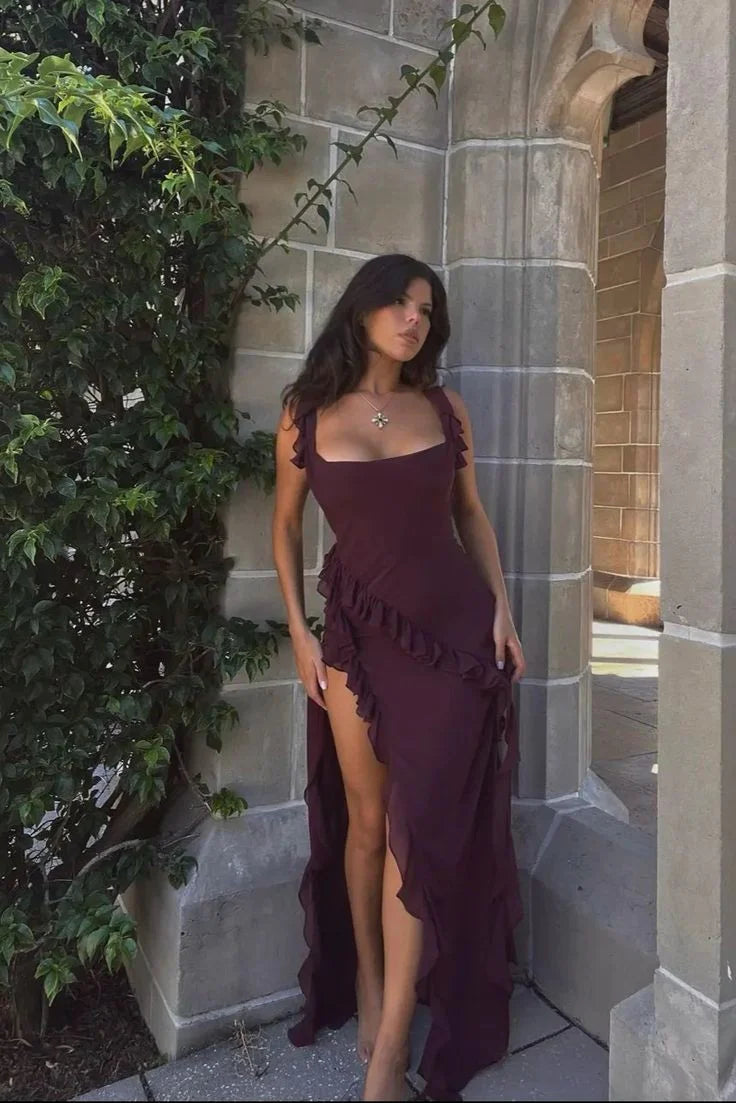 Belle Ame Brown Dress